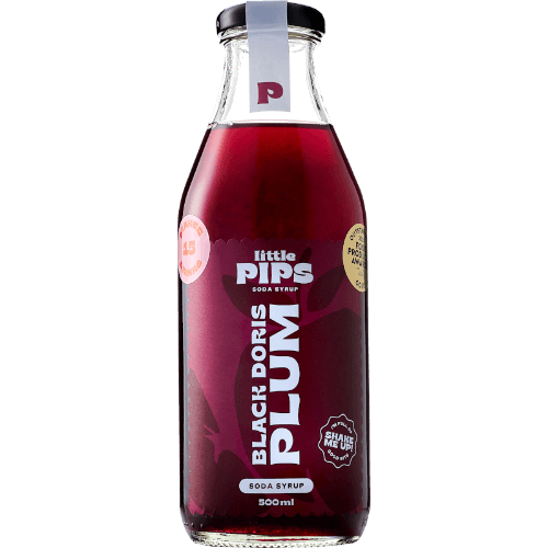 Little Pips Black Doris Plum Soda Syrup