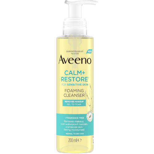 Aveeno Calm+Restore Foaming Cleanser