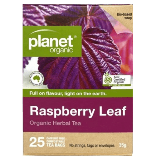 Planet Organic Raspberry Leaf Tea Bags