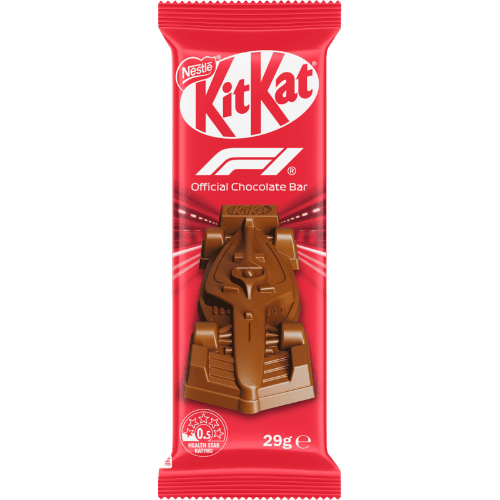 Nestle Kit Kat Formula 1 Racing Car Chocolate Bar