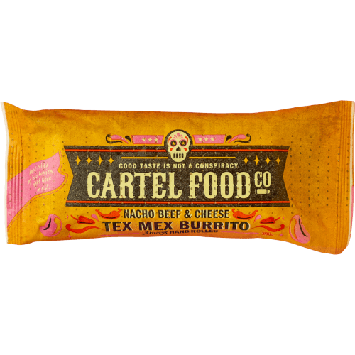 Cartel Food Co Tex Mex Nacho Beef & Cheese Burrito