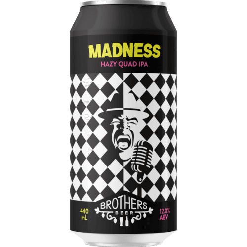 Brothers Beer Madness Hazy Quad IPA