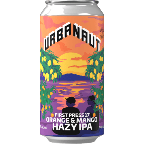Urbanaut First Press 17 Orange & Mango Hazy IPA