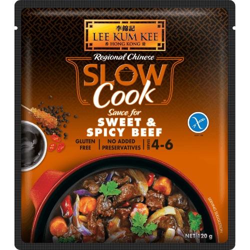 Lee Kum Kee Slow Cook Gluten Free Sweet & Spicy Beef Sauce