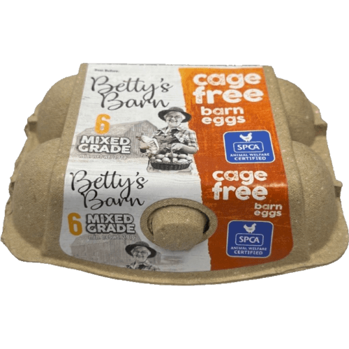 Betty's Barn Mixed Grade Cage Free Eggs
