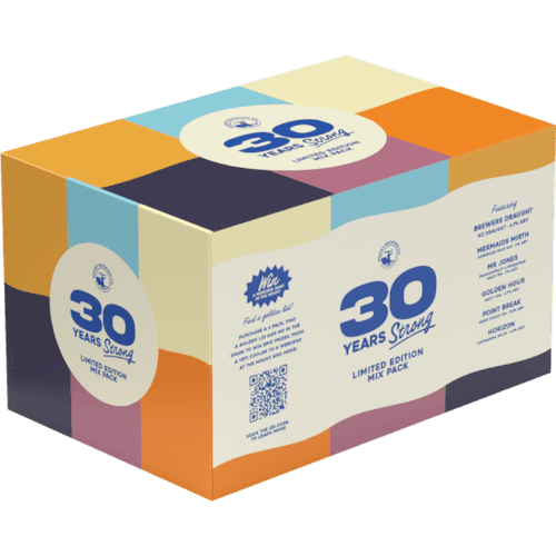 Mount Brewing Co 30 Years Strong Mixed Set of Six