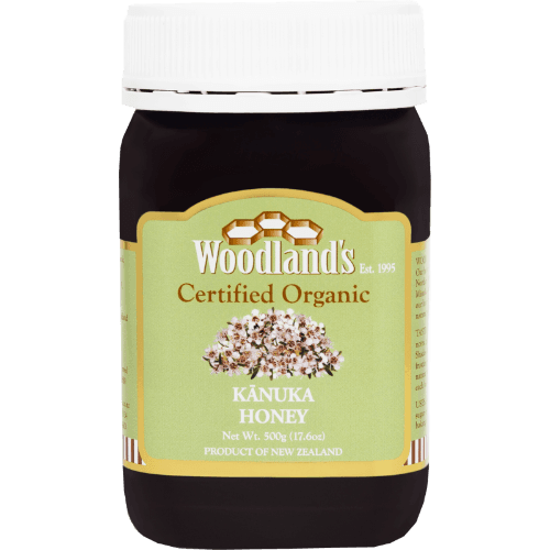 Woodland Certified Organic Kanuka Honey