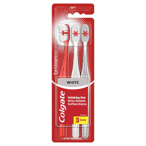 Colgate Brilliant Star White Soft Toothbrush