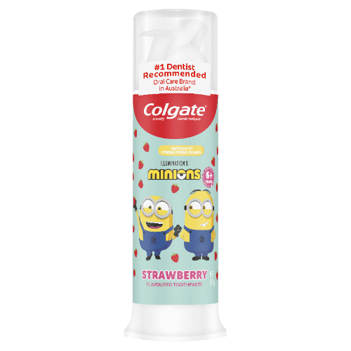 Colgate Kids Minions Strawberry Flavoured Toothpaste 6+ Years