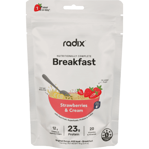 Radix Nutrition Strawberries & Cream Nutritionally Complete Breakfast