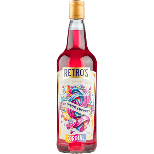 Retro Cordial Rainbow Sherbet