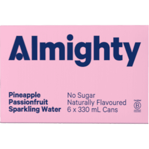 Almighty Pineapple Passionfruit Sparkling Water