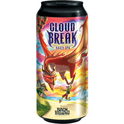 Bach Brewing Cloud Break Hazy IPA