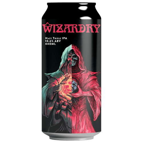 Double Vision Brewing Company Wizardry Hazy Triple IPA