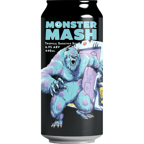 Double Vision Brewing Company Monster Mash Blue Smoothie Sour