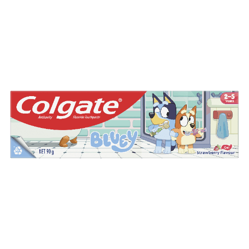 Colgate Kids Bluey Strawberry Flavoured Toothpaste