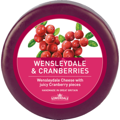 Somerdale Wensleydale & Cranberries Cheese