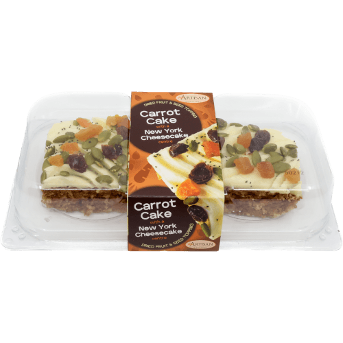 Rangiora Bakery Carrot Cheesecake Slice