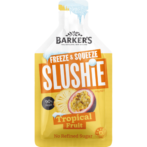 Barker's Tropical Fruit Slushie