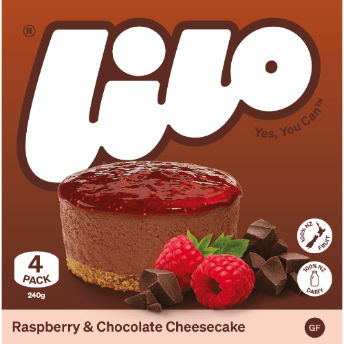 Lilo Chocolate & Raspberry Cheesecake