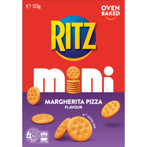 Ritz Mini Munching Margherita Pizza