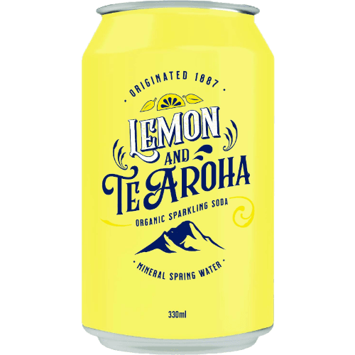 Lemon and Te Aroha Lemon and Mineral Water