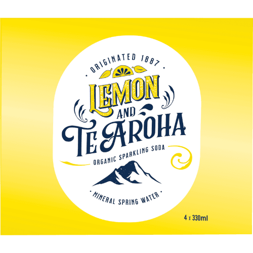 Lemon and Te Aroha Lemon and Sparkling Mineral Water