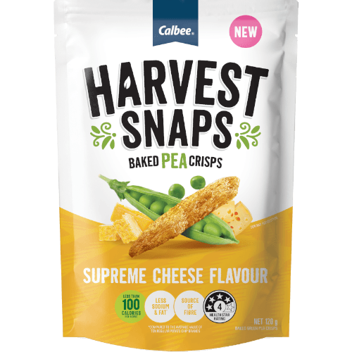 Calbee Supreme Cheese Pea Crisps