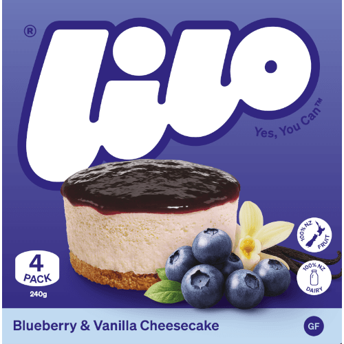 Lilo Blueberry & Vanilla Cheesecake