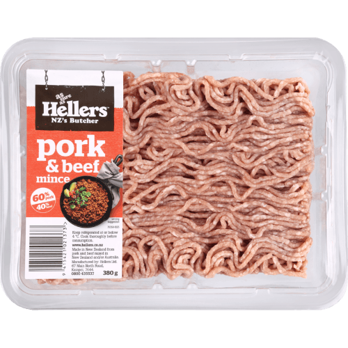 Hellers Pork & Beef Mince