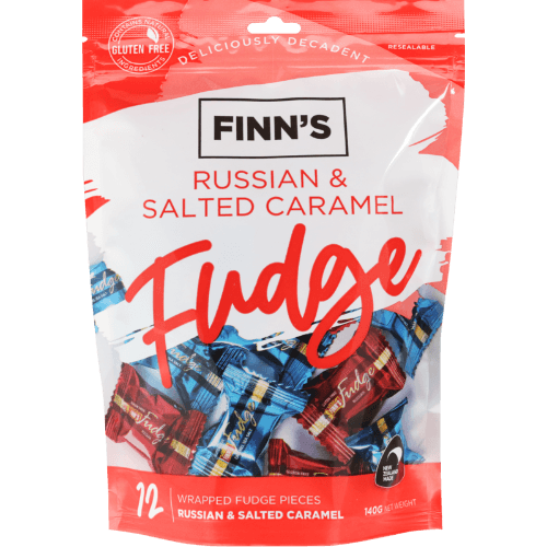 Finn's Russian & Salted Caramel Fudge