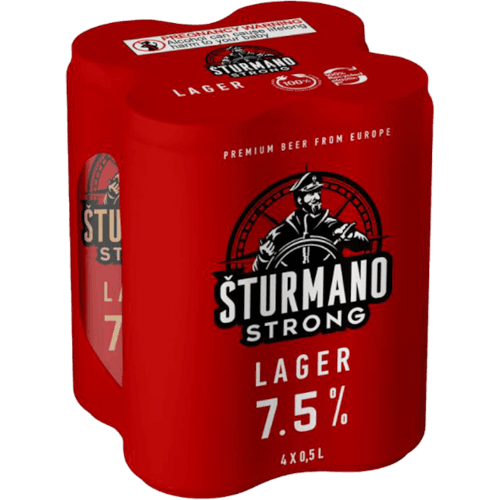 Svyturys Stumano Strong Premium Lager