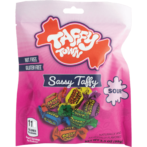 Taffy Town Sassy Taffy Sour Confectionery
