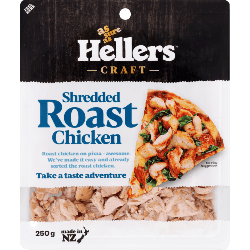 Hellers Shredded Roast Chicken