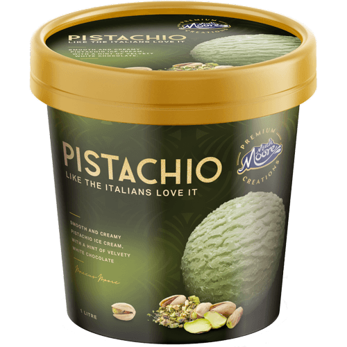 Much Moore Premium Creations Pistachio Ice Cream