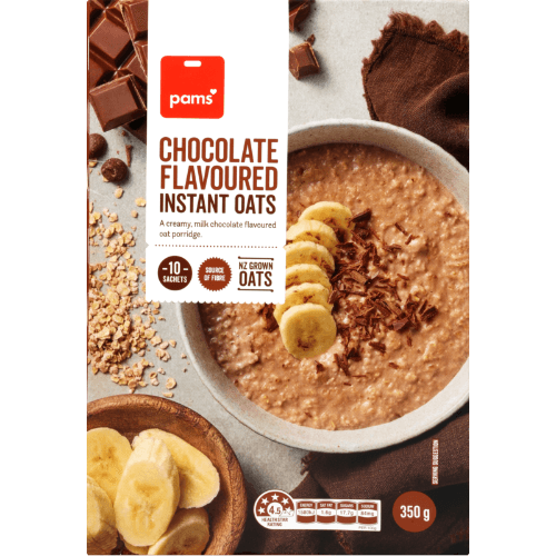 Pams Chocolate Flavoured Instant Oats