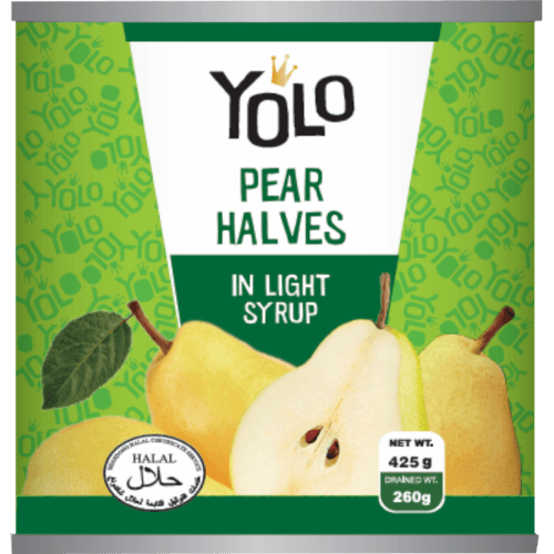 Yolo Bartlett Pear Quarters in Light Syrup