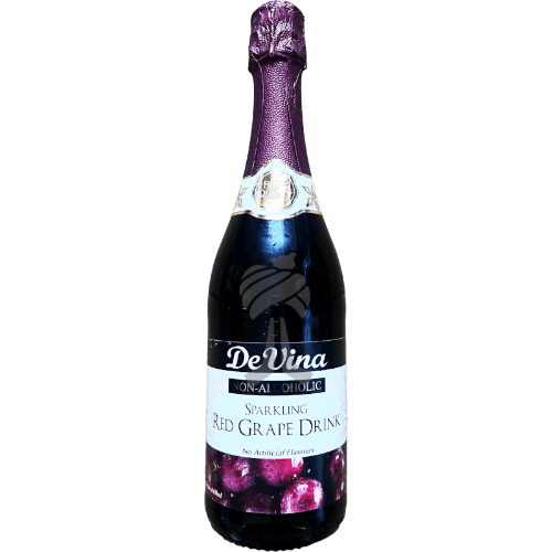 De Vina Sparkling Red Grape Drink