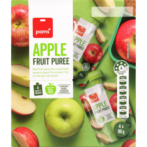 Pams Apple Fruit Puree