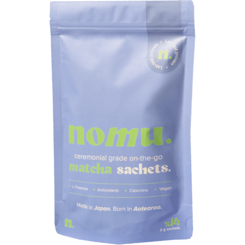 Nomu Ceremonial Grade On-the-go Matcha Sachets Tea