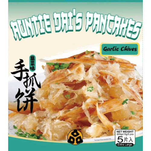 Auntie Dai's Garlic Chives Chinese Pancakes
