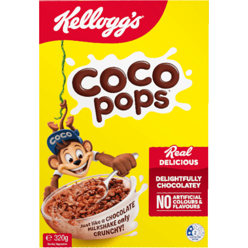 Kellogg's Coco Pops Breakfast Cereal