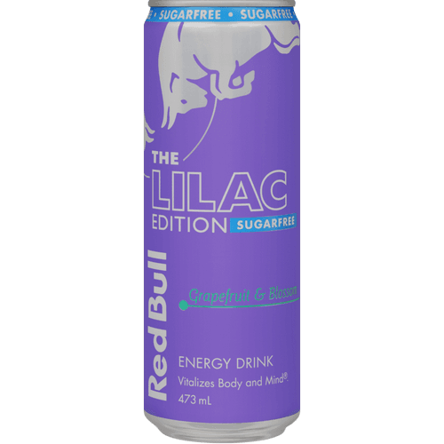 Red Bull Lilac Edition Grapefruit & Blossom Sugarfree Energy Drink