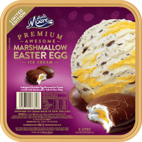 Much Moore Premium Awesome Marshmallow Easter Egg Ice Cream