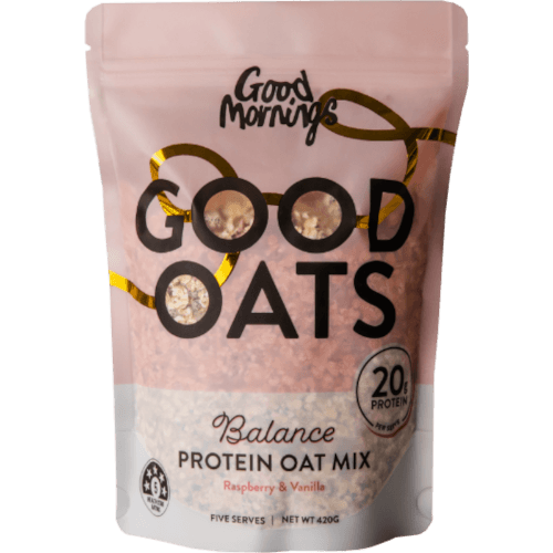 Good Morning Cereals Good Oats Balance Protein Oat Mix Raspberry & Vanilla