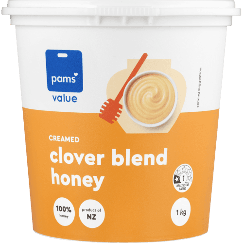 Pams Value Creamed Clover Blend Honey 1 kg