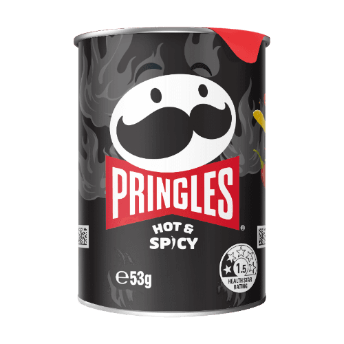Pringles Hot & Spicy Potato Chips