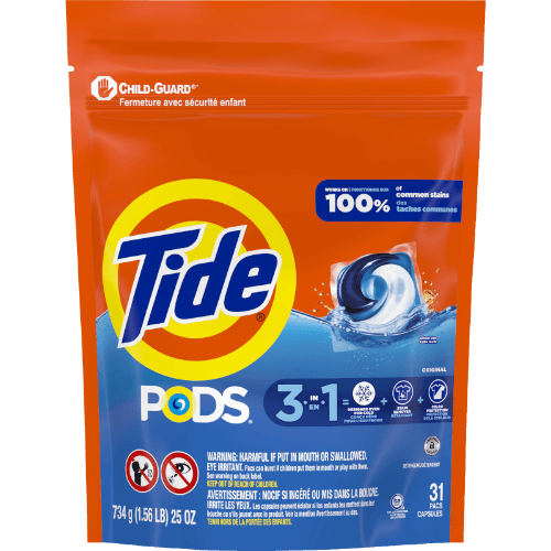 Tide Original 3 In 1 Laundry Liquid Capsules