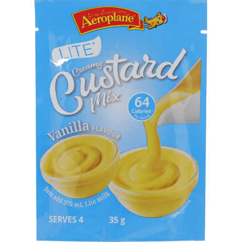 Aeroplane Lite Vanilla Flavour Creamy Custard Mix