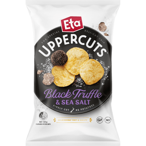 Eta Uppercuts Black Truffle & Sea Salt Potato Chips